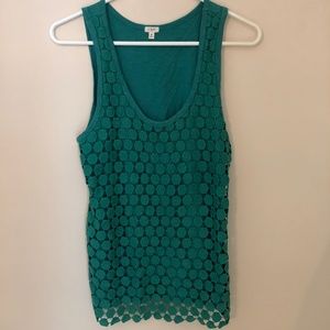 JCrew Green Top